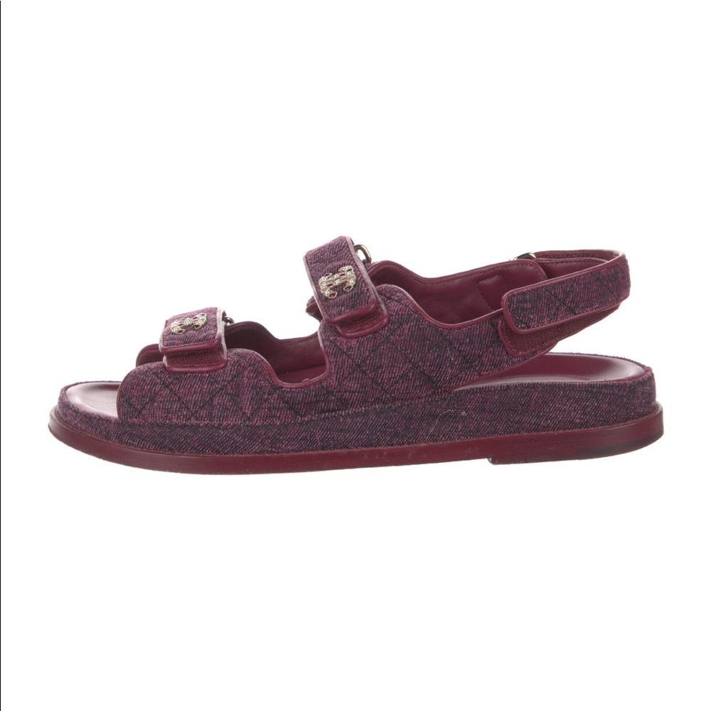 Chanel Interlocking Sandals